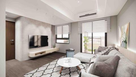 以修空間設計 - 高鐵國際城陳宅|3D設計圖 以修空間設計 - 高鐵國際城陳宅|3D設計圖