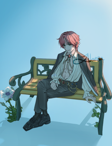 康雅嵐 - 角色插圖