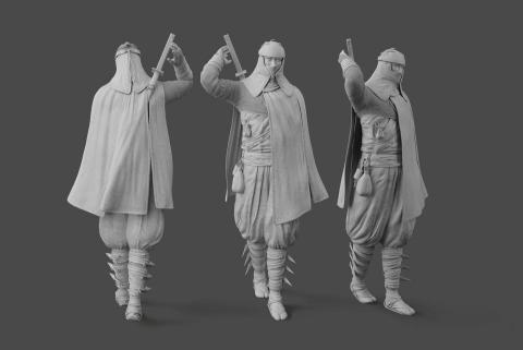 侯瀚翔 - 3D腳色製作
製作軟體：MAYA、ZBrush、Photoshop、XGen、Mari、Substance Painter、Arnold、TopoGun 