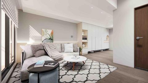 以修空間設計 - 高鐵國際城陳宅|3D設計圖 以修空間設計 - 高鐵國際城陳宅|3D設計圖