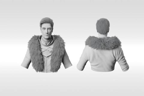 侯瀚翔 - 3D腳色製作
製作軟體：MAYA、ZBrush、Photoshop、XGen、Mari、Substance Painter、VRay、TopoGun 