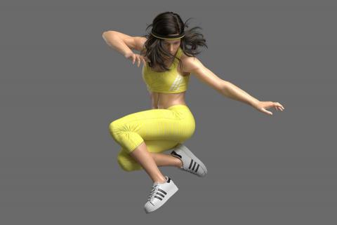 侯瀚翔 - 3D運動廣告腳色
製作軟體：MAYA、ZBrush、Photoshop、XGen、Mari、Substance Painter、Arnold、TopoGun、DAZ​