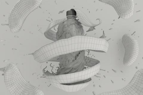 侯瀚翔 - 食物3D廣告
製作軟體：MAYA、ZBrush、Photoshop、VRay、Substance Painter