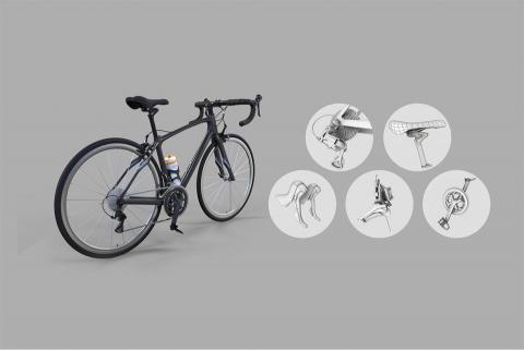 侯瀚翔 - 硬表面3D模型
製作軟體：MAYA、Photoshop、KeyShot