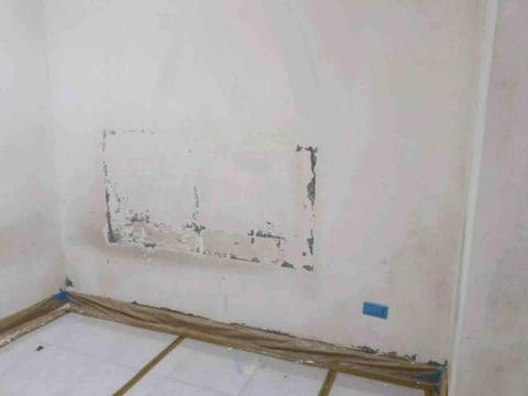 北歐塗裝油漆工程 - 整間燒香拜拜房-施工前 北歐塗裝油漆工程 - 整間燒香拜拜房-施工前