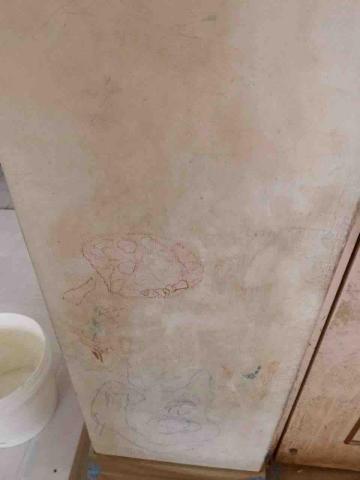 北歐塗裝油漆工程 - 整間燒香拜拜房-施工前 北歐塗裝油漆工程 - 整間燒香拜拜房-施工前