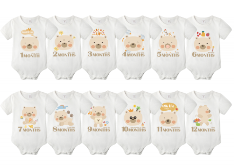 HOOI 后翼個人工作室 - 包屁衣圖案設計