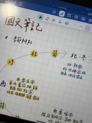 陳念忻 - 自編國文筆記