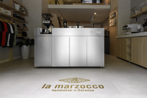 小山設計室內裝修有限公司 - la marzocco咖啡機體驗店-台中(金屬質感展示櫃)
