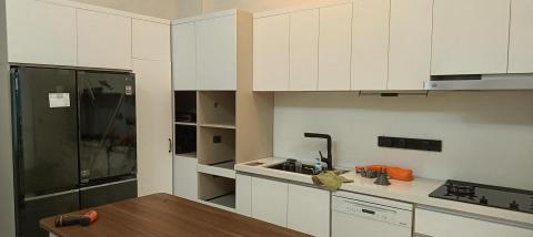 物流配送，傢俱組裝拆解，急件跑腿 - 廚房整體系統櫃+中島台