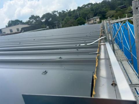 心感覺企業社 - 屋頂鋼構補強、天溝拆除更換施工後 心感覺企業社 - 屋頂鋼構補強、天溝拆除更換施工後