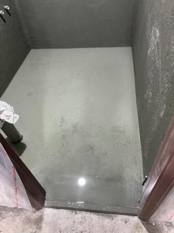 裕仁 - 浴室翻新 打除 打底 做防水 試水階段