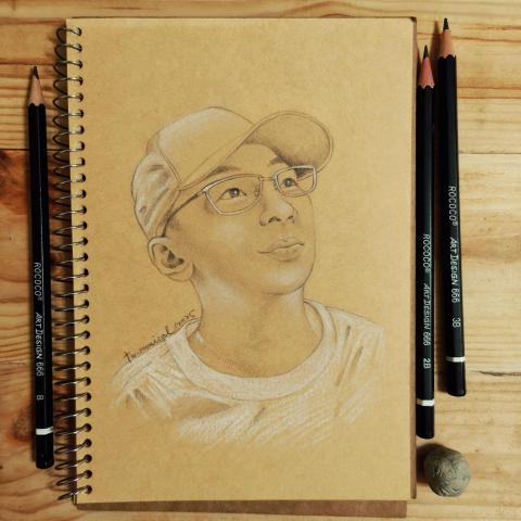 游牧時光 - 人像素描~