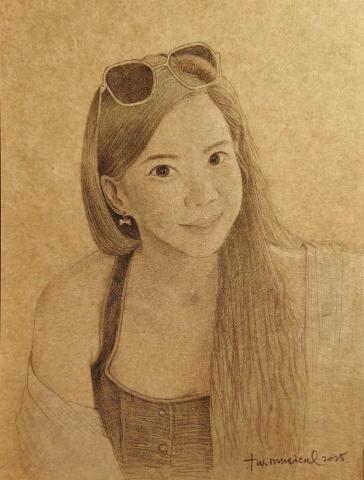 游牧時光 - 人像素描