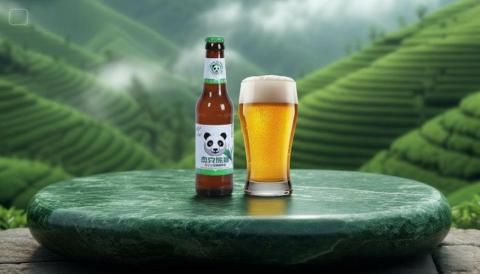 不誤正業｜Jade.w - 啤酒進口商客戶只有單純的啤酒瓶照片，希望我能協助製作成放到網站上的數位商品照片。
製作過程：
1. 跟客戶討論照片情境，根據不同口味的啤酒分別製作場景。
2. 產品去背。
3. 製作2-4個初稿供客戶確認。
4. 調整細節與修正。
5. 產出JPG檔給客戶使用。