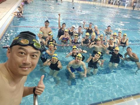 邱正緯 - 防溺自救班擔任管理教練及初階游泳教學