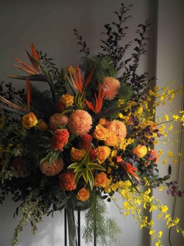 JCflower崨希花藝工作室 - 開幕高架花籃 JCflower崨希花藝工作室 - 開幕高架花籃