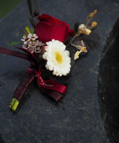 JCflower崨希花藝工作室 - 新郎胸花 JCflower崨希花藝工作室 - 新郎胸花