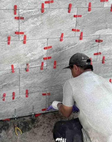 王造工程 - 外牆瓷磚