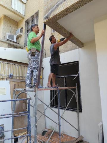 淨明泓鈞工程 - 屋簷修邊施工