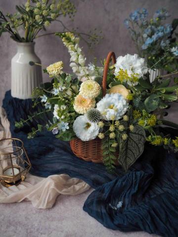 JCflower崨希花藝工作室 - 提籃盆花設計 JCflower崨希花藝工作室 - 提籃盆花設計