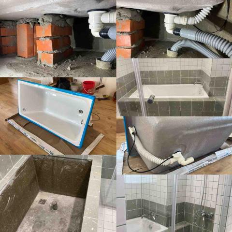 阿榮師父水電工程 - 10/15 台南市中西區 安裝浴缸