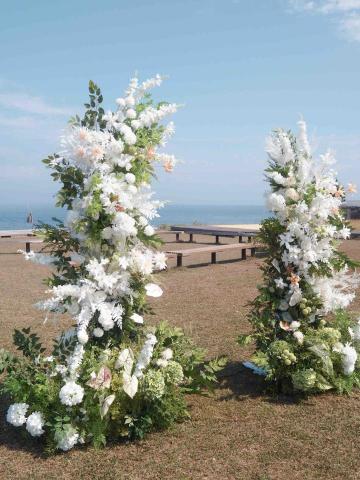 JCflower崨希花藝工作室 - 小琉球 海邊戶外證婚佈置 JCflower崨希花藝工作室 - 小琉球 海邊戶外證婚佈置