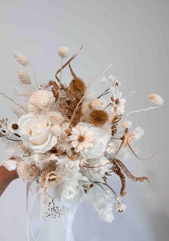 JCflower崨希花藝工作室 - 永生乾燥新娘捧花 JCflower崨希花藝工作室 - 永生乾燥新娘捧花