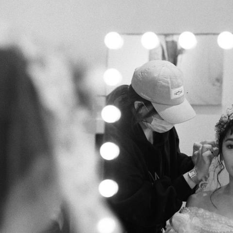 提供新秘服務的專家Doris 高雄新秘活動造型師