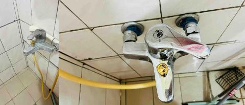 林小姐 - 水龍頭清潔前後對比