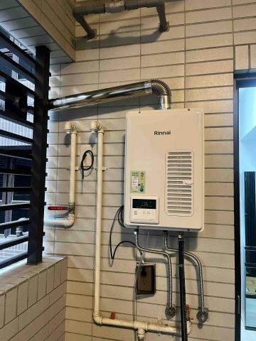 許軒愷 - 日本進口（林內強排熱水器）