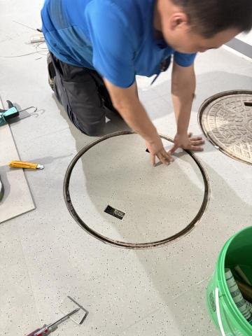 李小姐 - 溜冰場水孔蓋施工完成