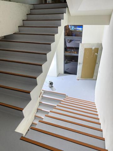 李小姐 - 樓梯施作完成照。