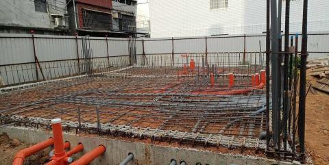 振信鋼筋綁紮 - 基礎版面鋼筋綁紮