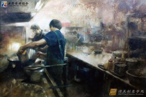 許雲翔 - 水彩-高中學生作品