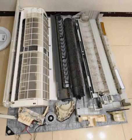 冷氣空調 維修。保養。清潔 - 空調 全拆清洗
