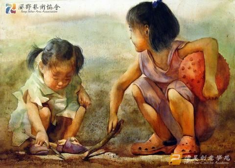 許雲翔 - 水彩-國中學生作品