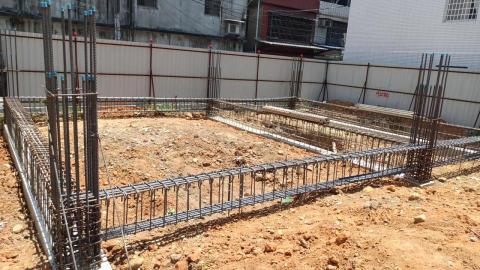 振信鋼筋綁紮 - 基礎地梁鋼筋綁紮