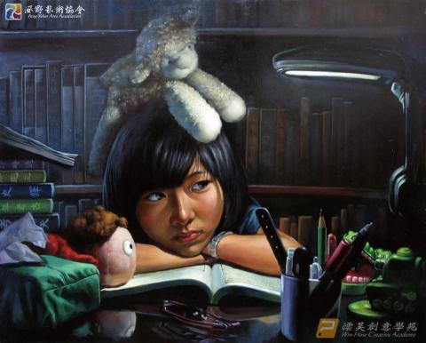 許雲翔 - 油畫-高中學生作品