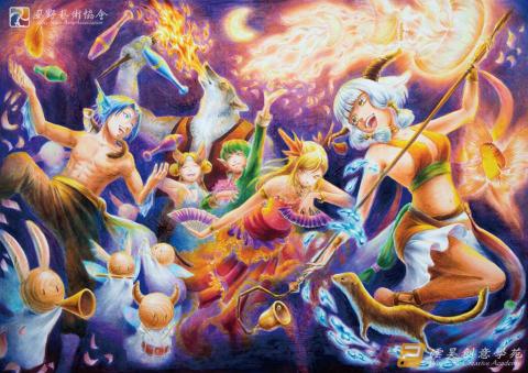 許雲翔 - 麥克筆-高中學生作品