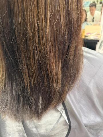 艾斯剪髮 - 補染色差