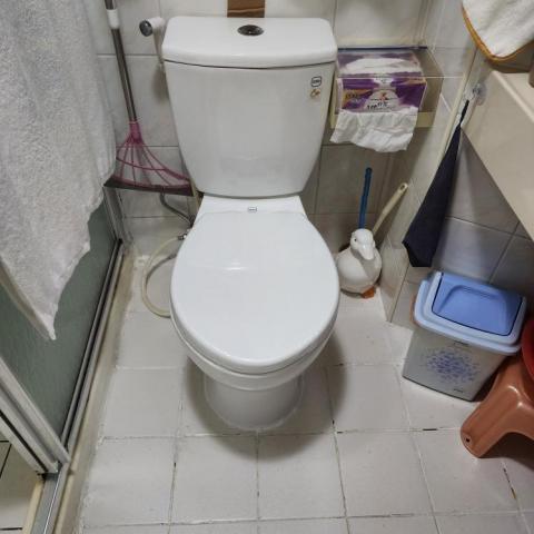 友弘 - 安裝好新的馬桶