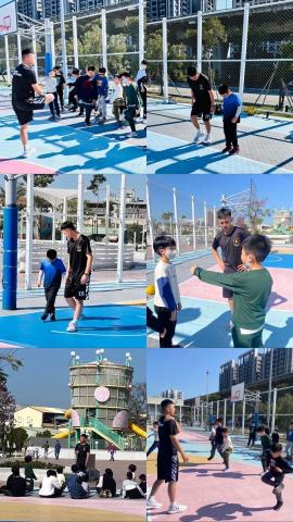 葉讀賢 - 寒假安親班營隊團課籃球教練