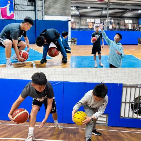 葉讀賢 - 寒假安親班營隊團課籃球教練
