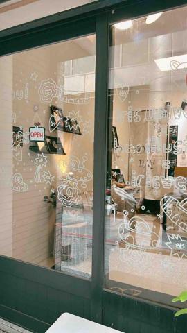 虹膜寫真 - 櫥窗彩繪