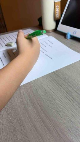 許芷嫺 - 家教上課時