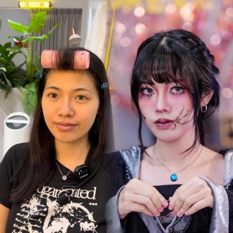 羅皓哲 - 萬聖節妝容《高難度氛圍妝》