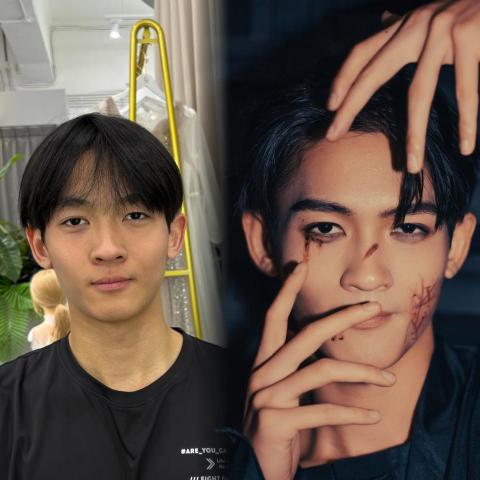 羅皓哲 - 萬聖節妝容《吸血鬼?》
（僅調色，未細修）