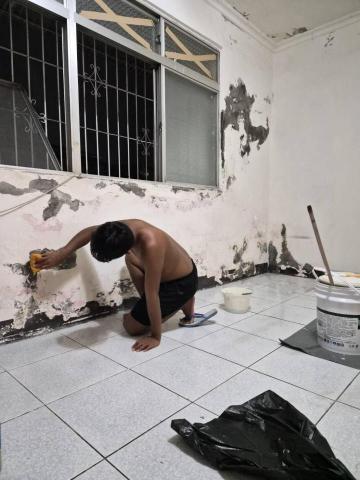 合旺工程行 - 壁癌清除作業