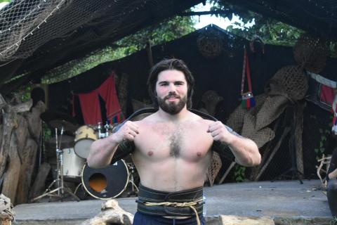 邱玉婷 - 花蓮傳統原住民摔角活動